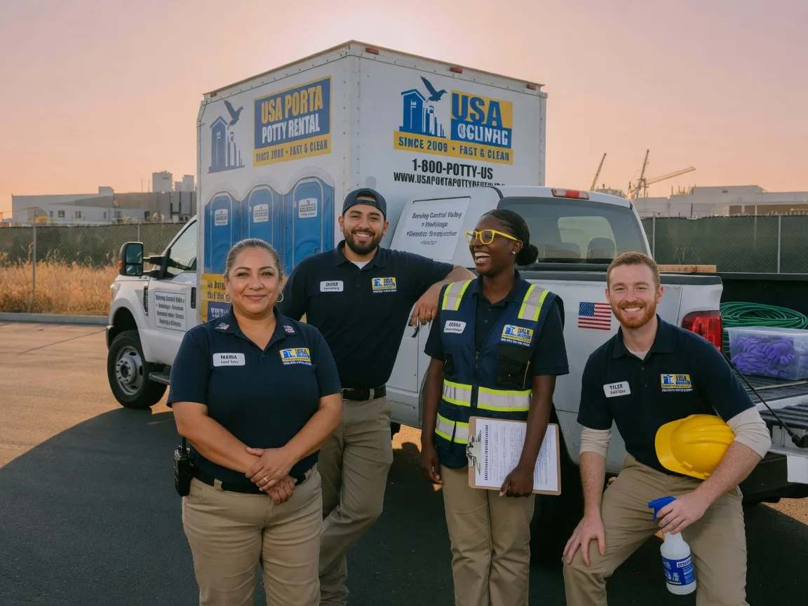 Porta Potty Rental company in Eau Galle, WI