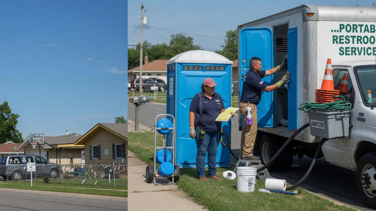 Porta Potty Rental in Eau Galle, WI near me